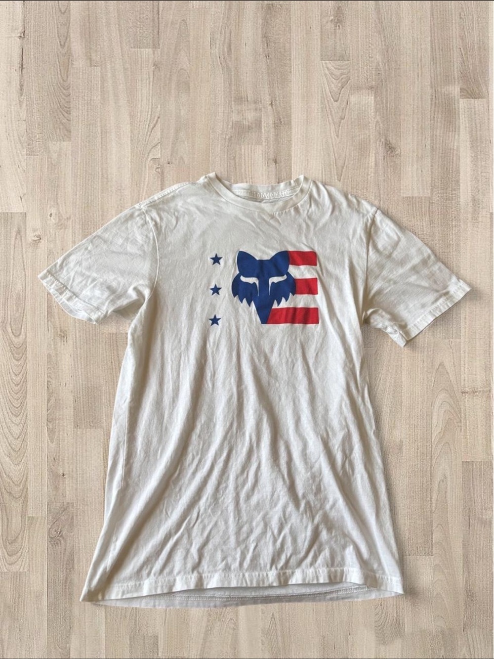 Fox Racing White Graphic Tee 🦊🏁